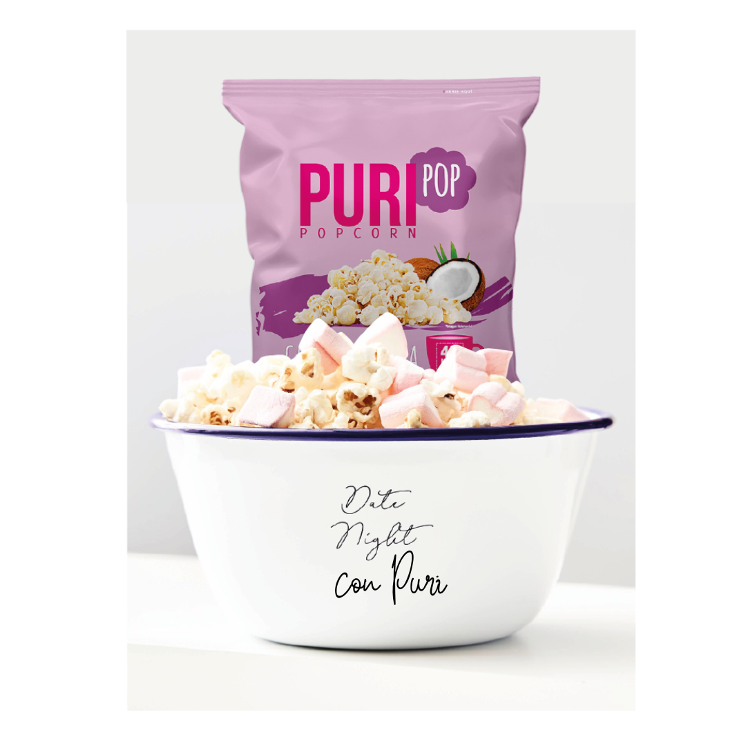 REAL LOVE is sharing your POPCORN ️ – Purisnacks.cl