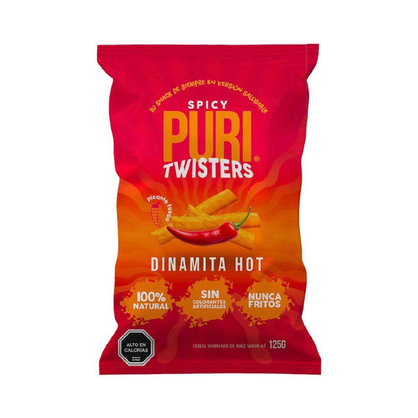 ダイナマイトぴり辛 Puri Twisters Picante Hot Familiar 125gr. – Purisnacks.cl